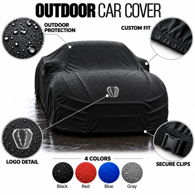 MUSTANG DARK HORSE Car Cover, MUSTANG DARK HORSE custom-made Outdoor car cover