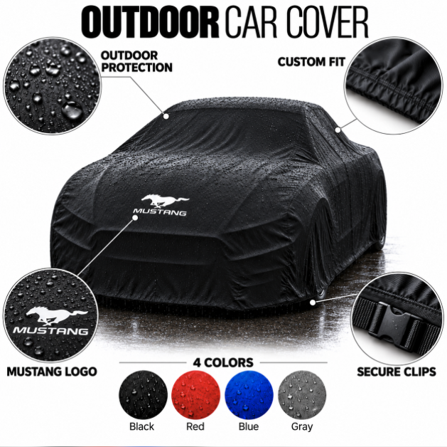 MUSTANG Car Cover, MUSTANG custom-made Outdoor car cover