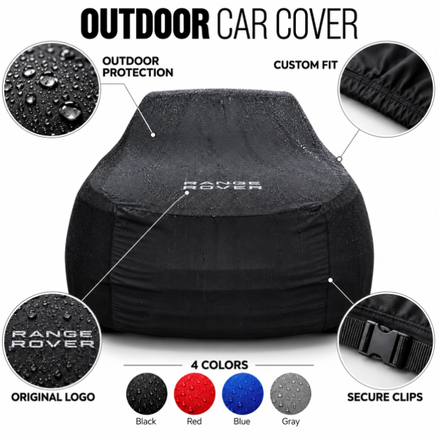 Range Rover Waterproof Car Cover - Custom Fit Outdoor Cover