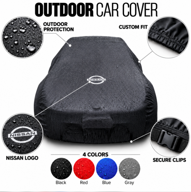NISSAN Outdoor Car Cover, Custom Fit waterproof Cover