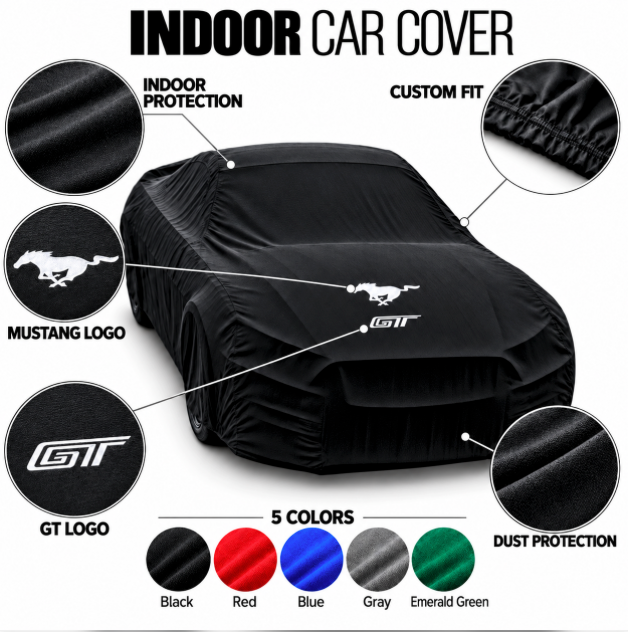 MUSTANG GT Car Cover, MUSTANG GT custom-made indoor car cover