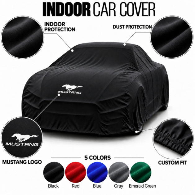 MUSTANG Car Cover, MUSTANG custom-made indoor car cover