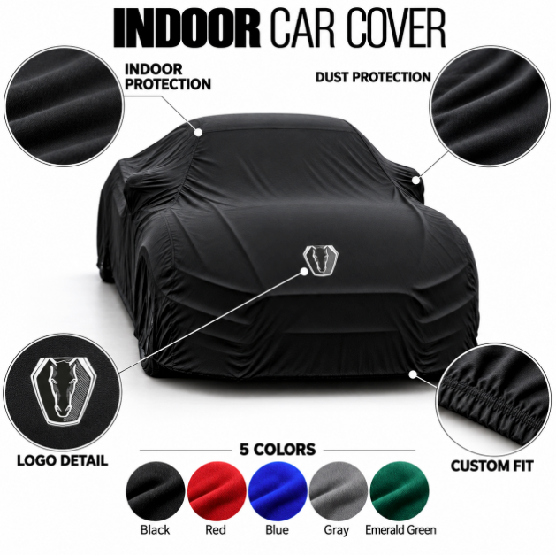 MUSTANG DARK HORSE Car Cover, MUSTANG DARK HORSE custom-made indoor car cover