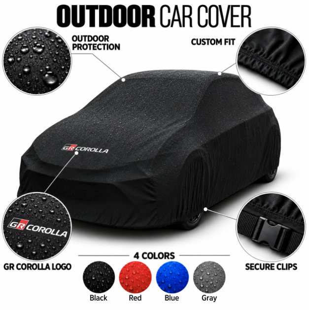 TOYOTA GR COROLLA Car Cover, GR COROLLA custom-made Outdoor car cover