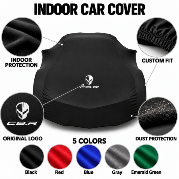 CORVETTE C8.R car cover, CORVETTE C8.R custom-made indoor car cover