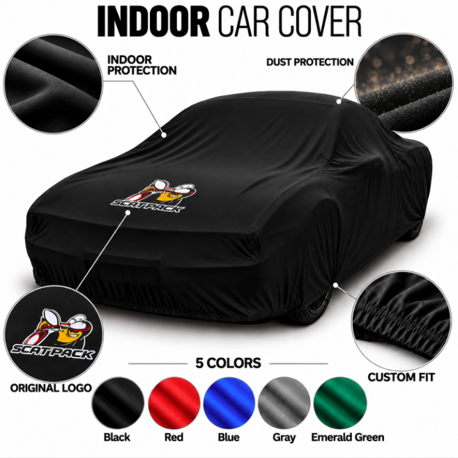 DODGE SCAT PACK car cover, DODGE custom-made indoor car cover
