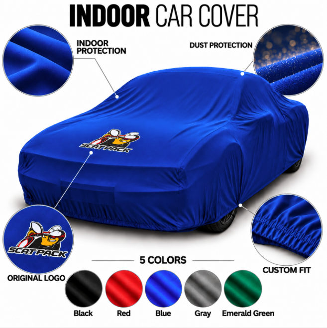 DODGE SCAT PACK car cover, DODGE custom-made indoor car cover