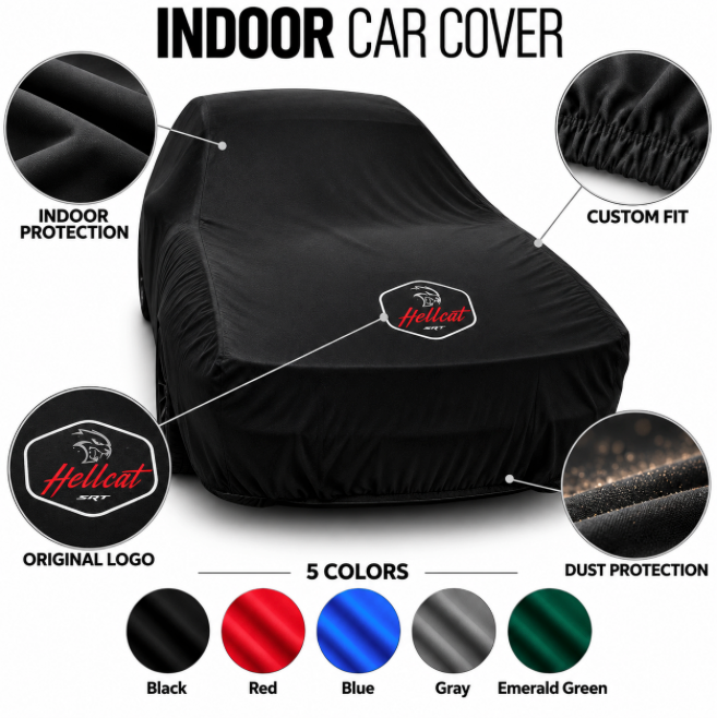 DODGE HELLCAT SRT car cover, DODGE custom-made indoor car cover
