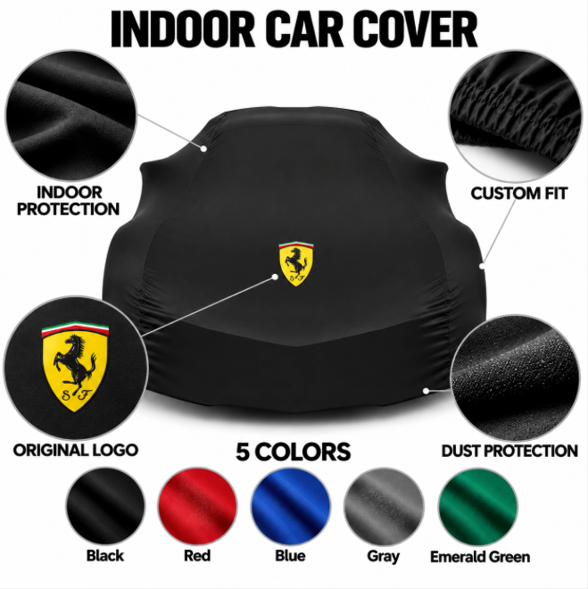 Ferrari car cover, Ferrari custom-made indoor car cover