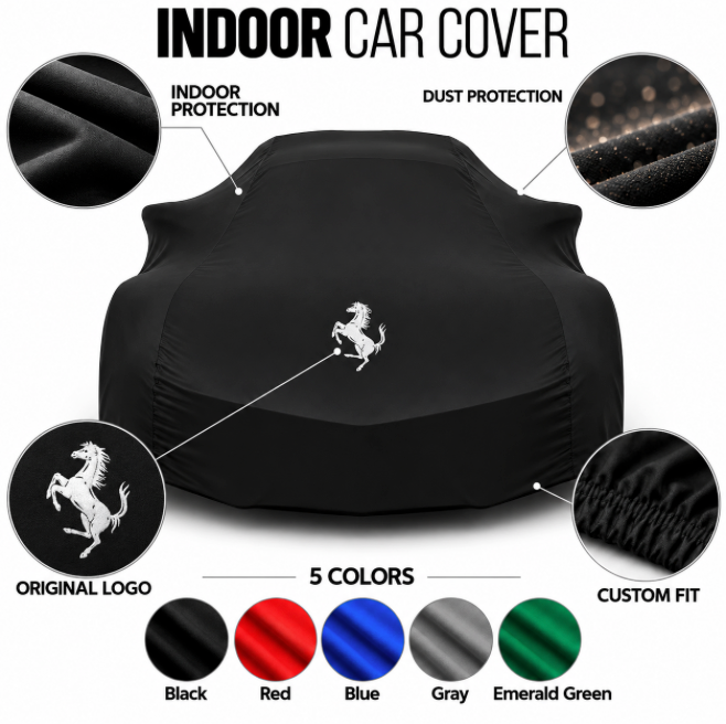Ferrari car cover, Ferrari custom-made indoor car cover
