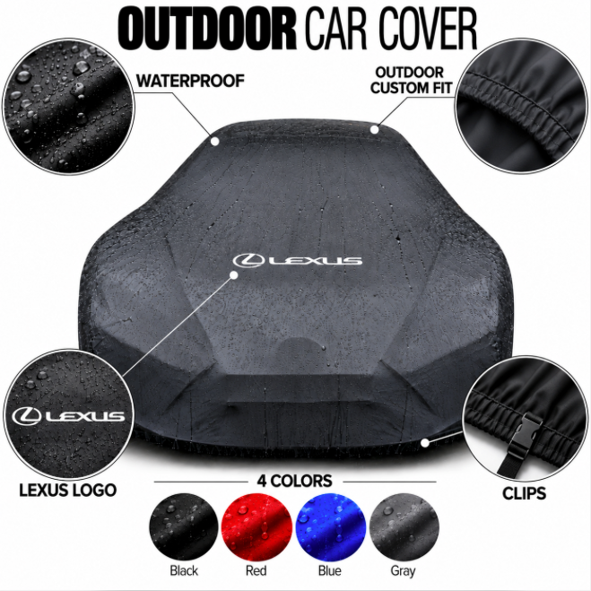 Lexus Outdoor Car Cover, Custom Fit Outdoor Cover