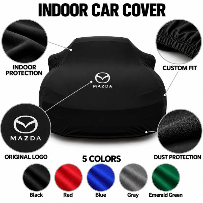 For Mazda Indoor Car Cover, Custom Fit Car Cover