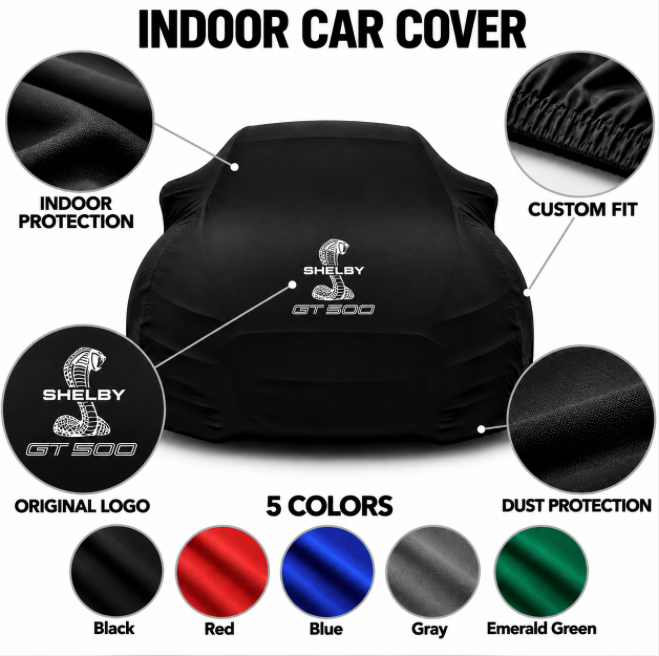 SHELBY GT500 Car Cover, SHELBY GT500 custom-made indoor car cover
