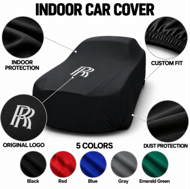 Rolls Royce Indoor Car Cover, Custom Fit Car Cover