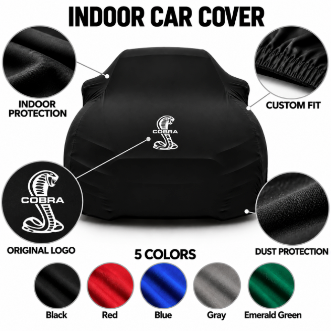 SHELBY COBRA Car Cover, SHELBY COBRA custom-made indoor car cover