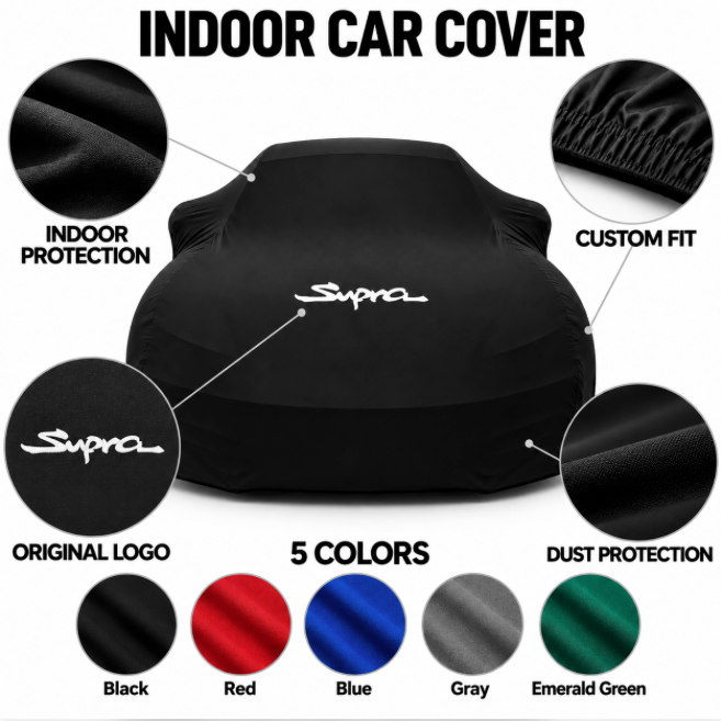 TOYOTA SUPRA Car Cover, SUPRA custom-made indoor car cover
