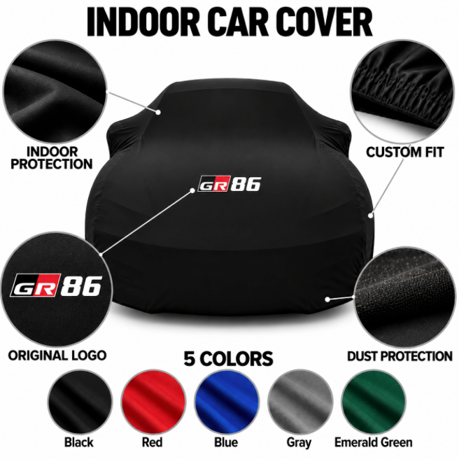 TOYOTA GR86 Car Cover, GR86 custom-made indoor car cover