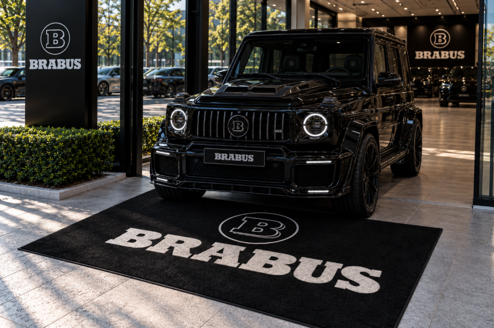 BRABUS Luxury Rug 60×87 INCH Garage Floor Mat