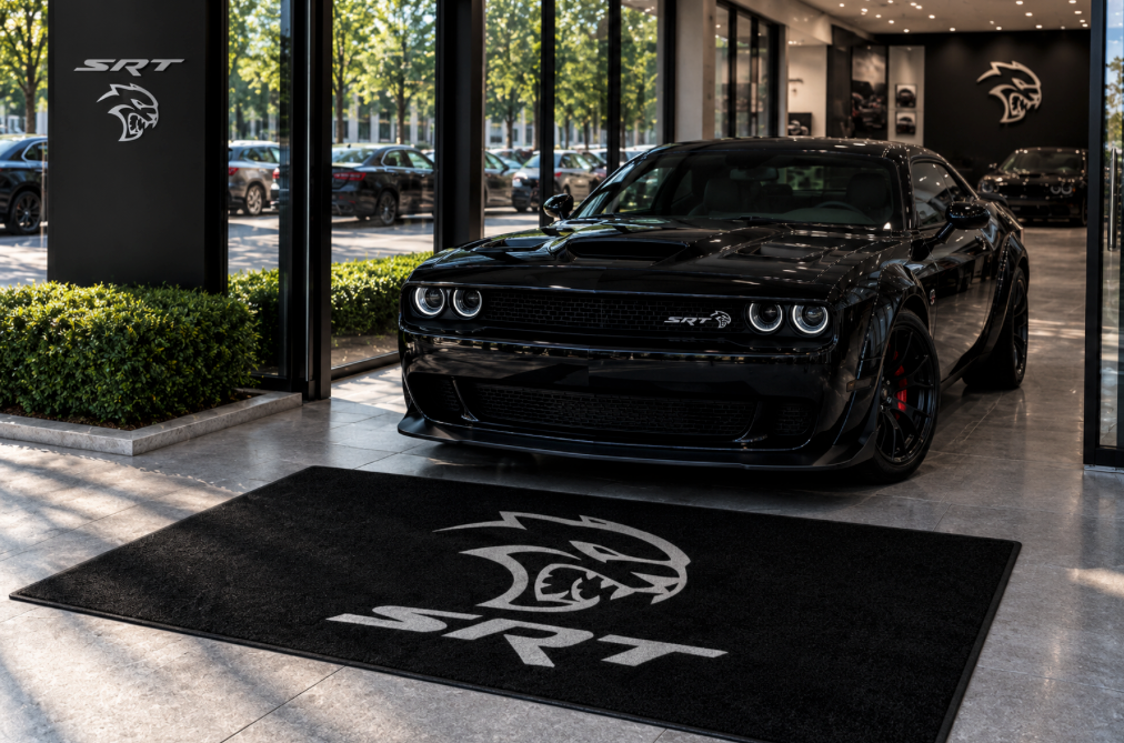 DODGE SRT Luxury Rug 60×87 INCH Garage Floor Mat
