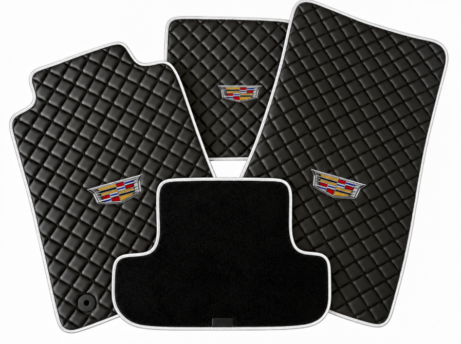 Cadillac Leather Car Floor Mat, Cadillac Waterproof Custom Car Mat