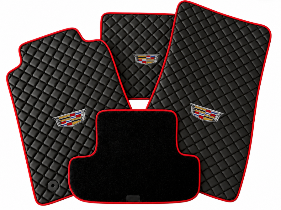 Cadillac Leather Car Floor Mat, Cadillac Waterproof Custom Car Mat