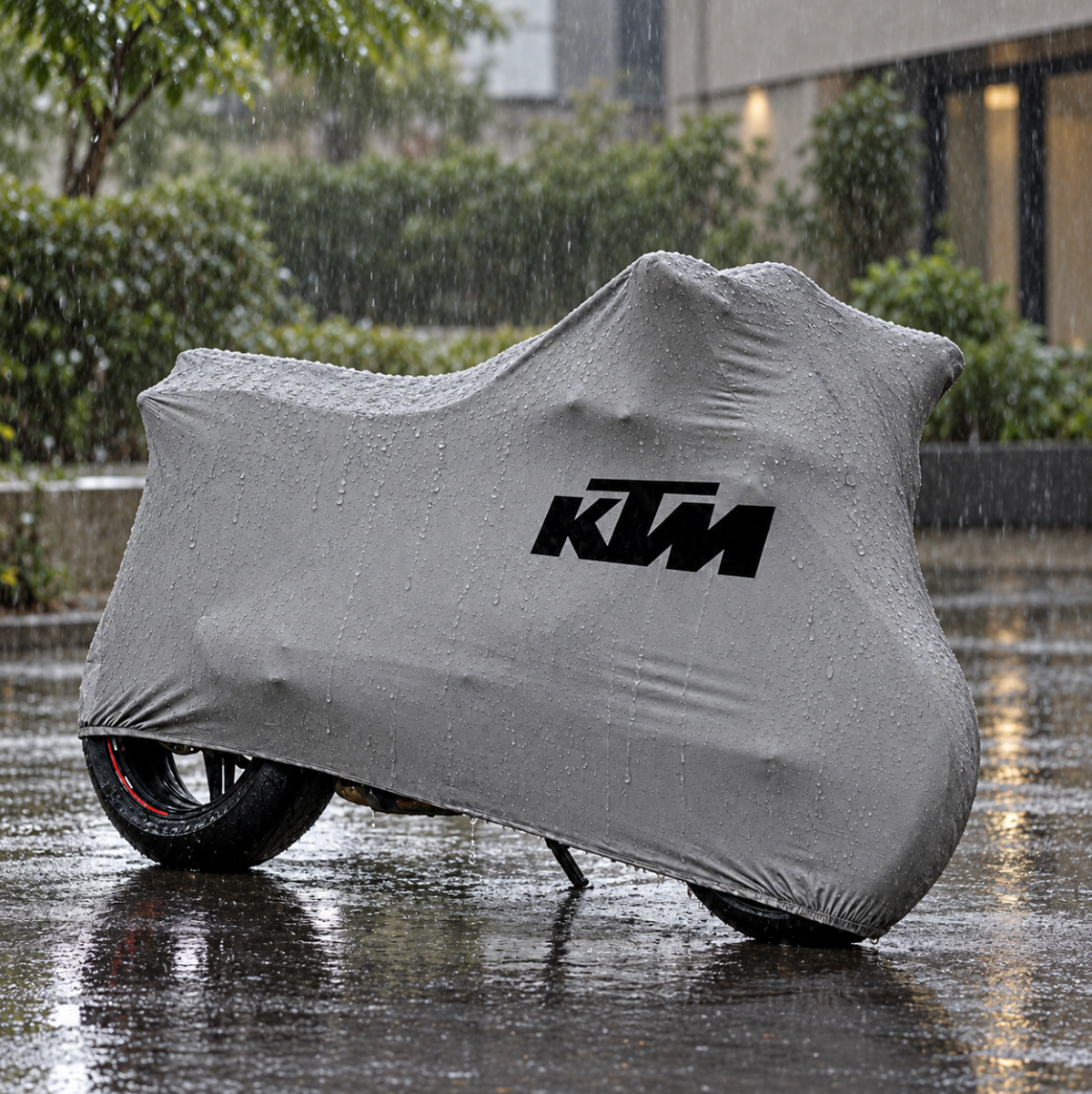 KTM Motorcycle Protective Outdoor Cover – Rain, Sun & Dust Resistant
