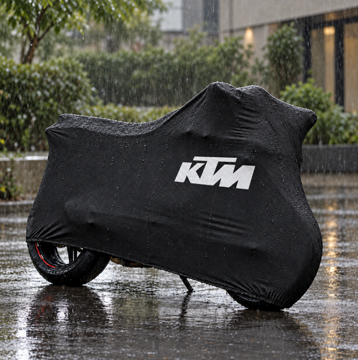 KTM Motorcycle Protective Outdoor Cover – Rain, Sun & Dust Resistant