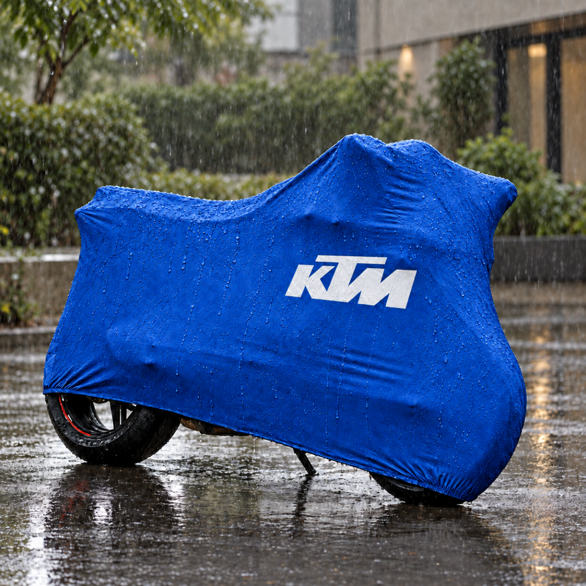 KTM Motorcycle Protective Outdoor Cover – Rain, Sun & Dust Resistant