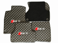 Audi RS5 Leather Car Floor Mat, Audi RS5 Waterproof Custom Car Mat