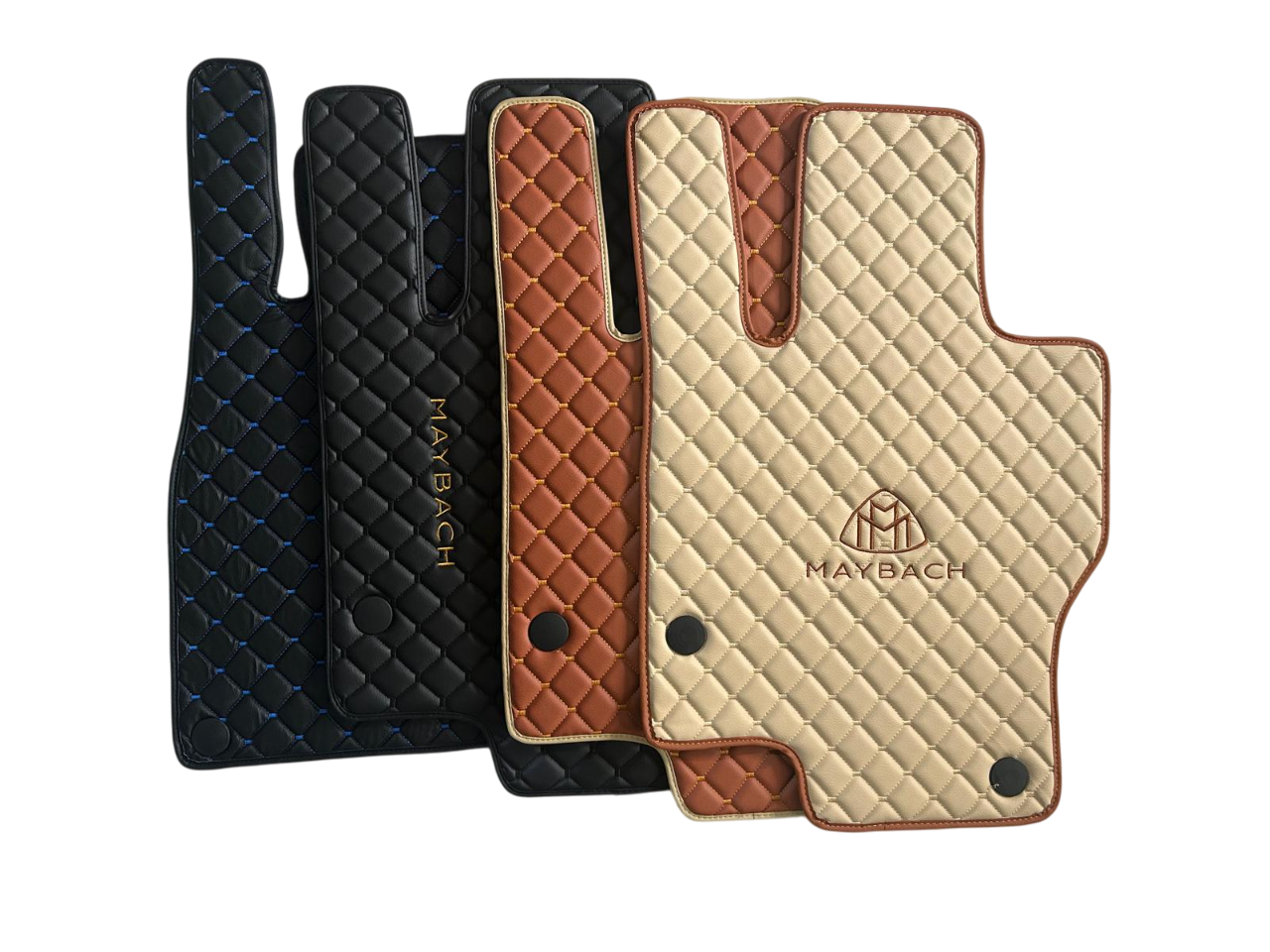 S500 S550 S580 S680 GLS600 Leather Floor Mats Custom Fit