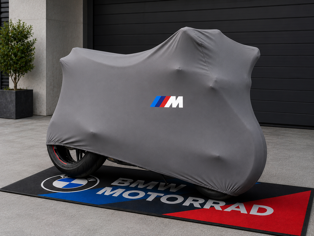 BMW M Motorcycle Indoor Cover