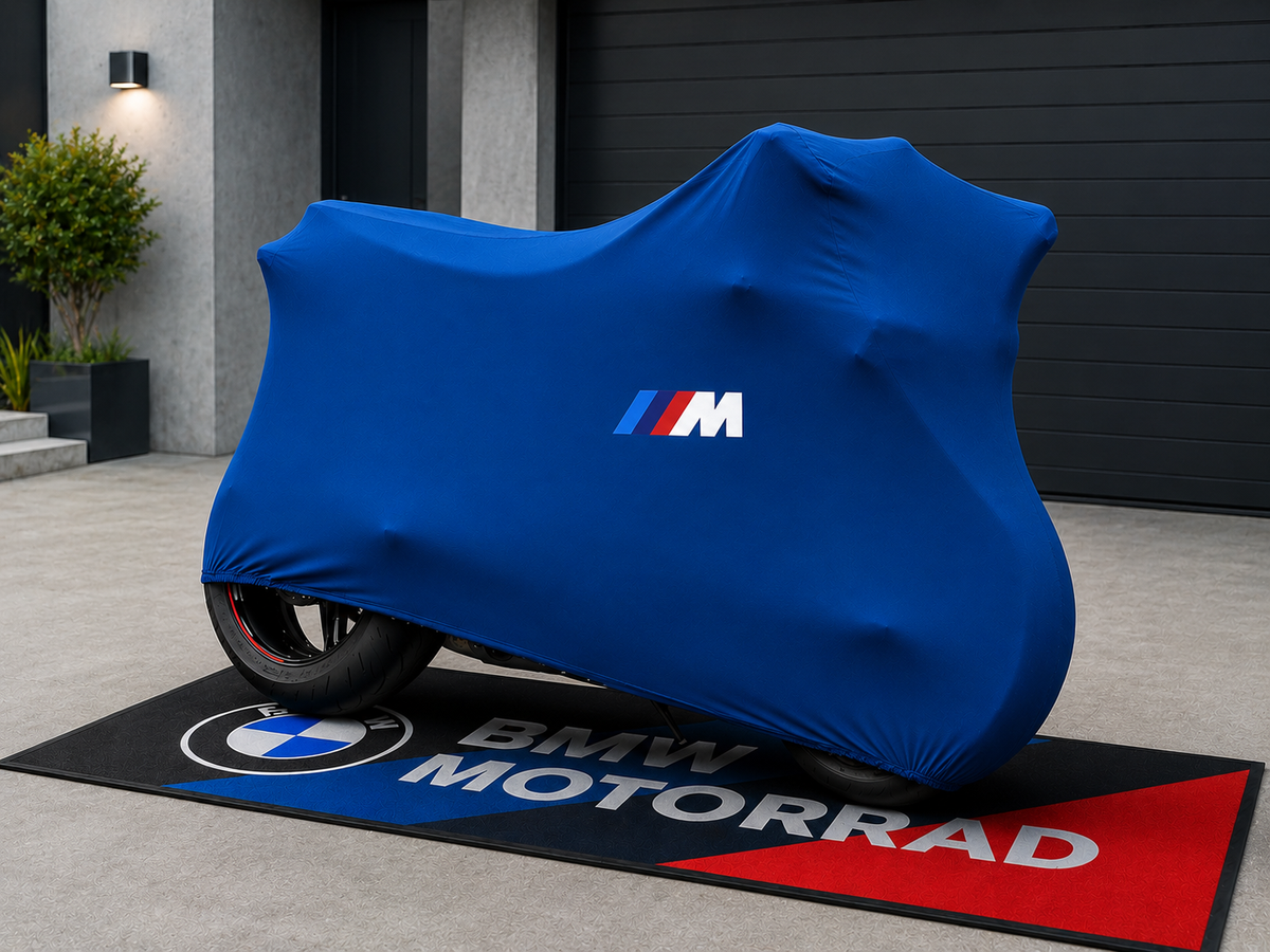 BMW M Motorcycle Indoor Cover