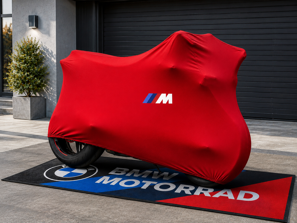 BMW M Motorcycle Indoor Cover