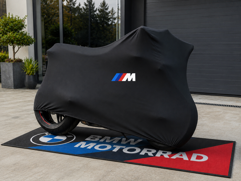 BMW M Motorcycle Indoor Cover
