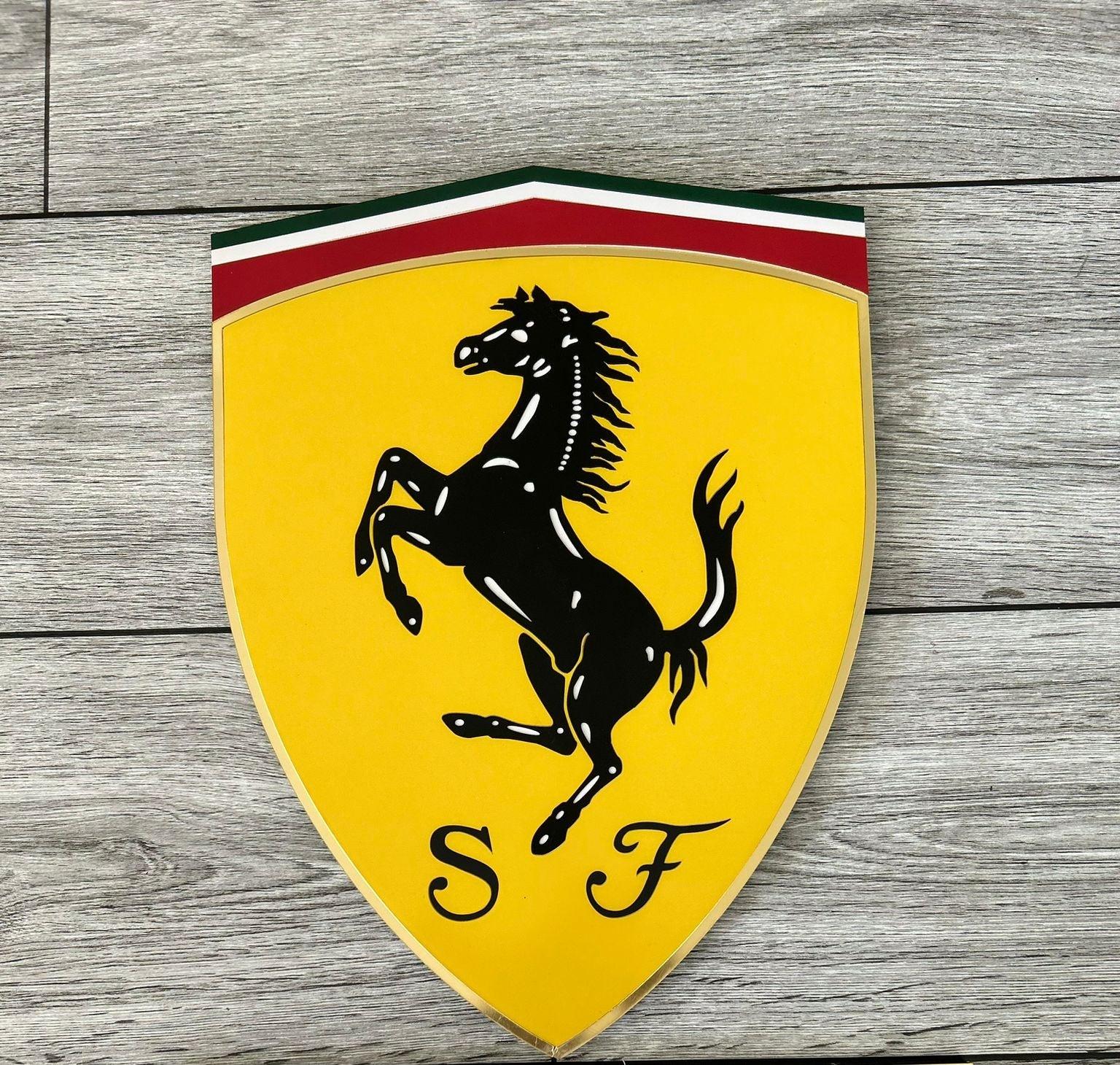 Horse Wall Sign for Garage – Premium Wall Decor for Car Enthusiasts