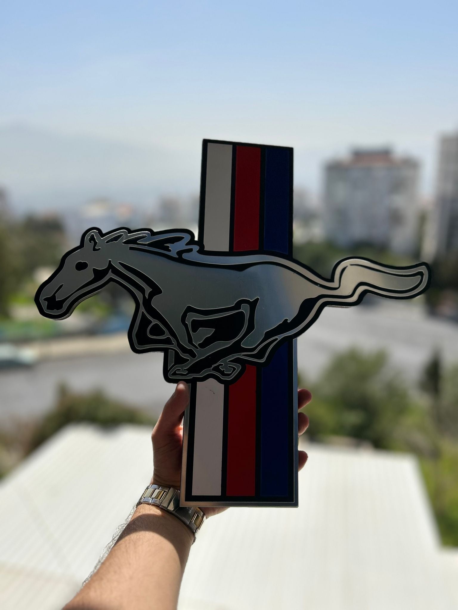 Mustang Wall Sign for Garage – Premium Wall Decor for Car Enthusiasts