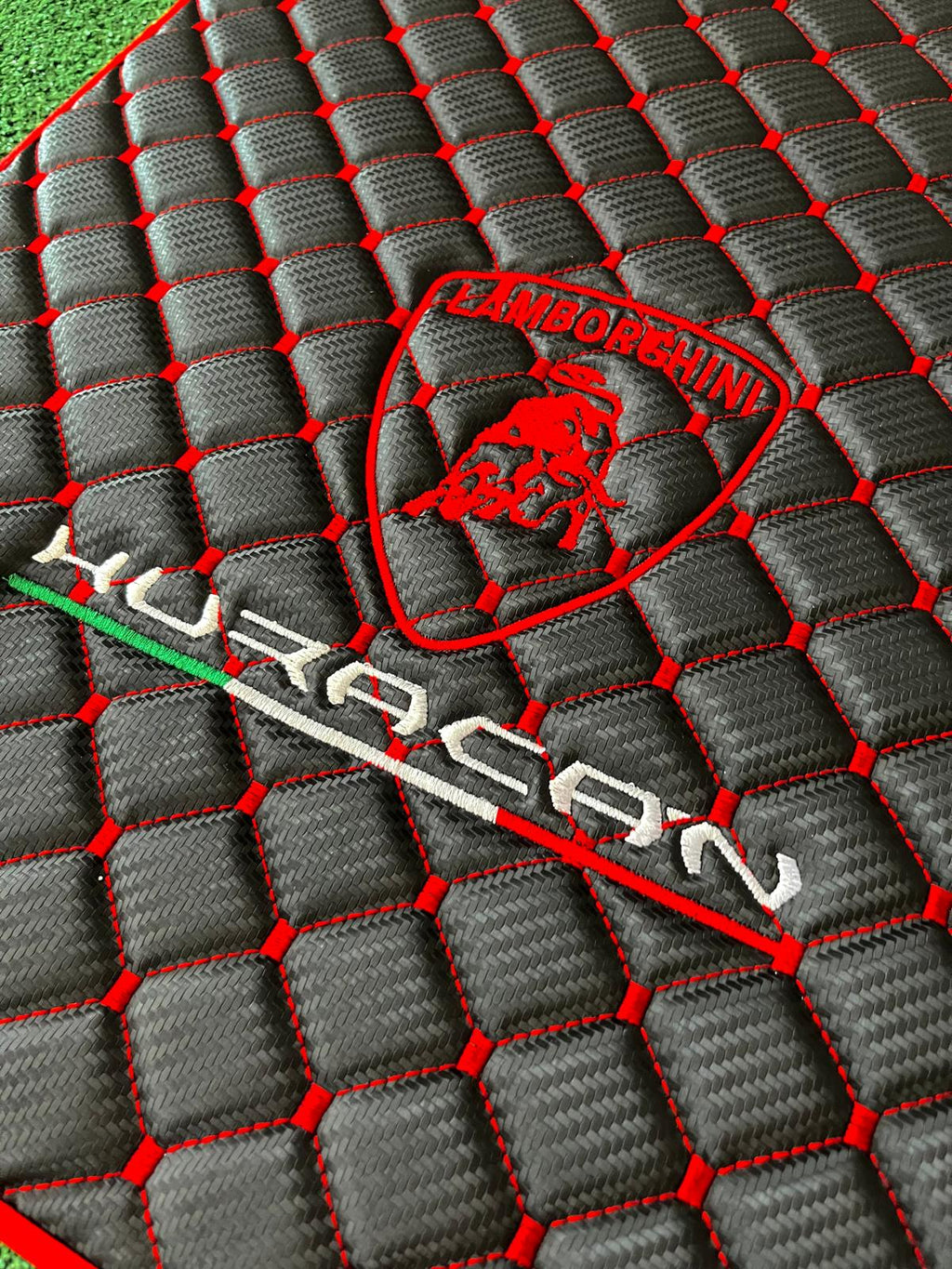 Lamborghini Huracan Leather Floor Mats