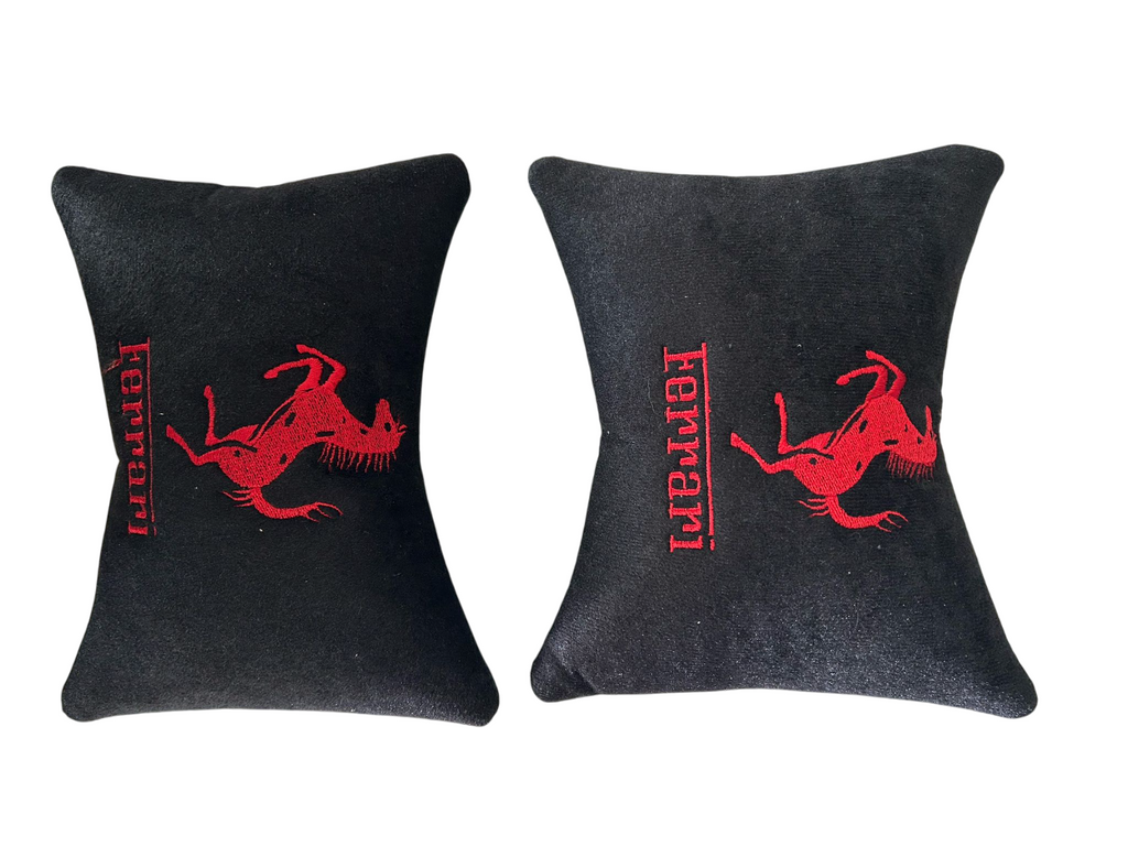 Ferrari Neck Pillows Premium Comfort and Style (2 PCS)