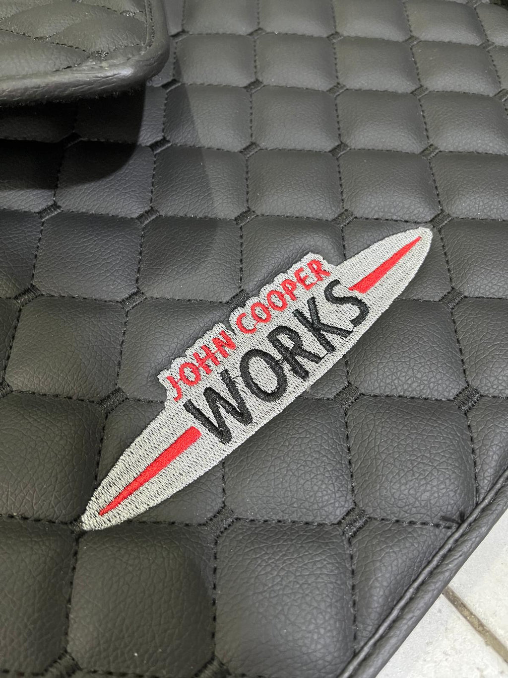 For Mini Cooper John Cooper Works R53 (2001-2006) Car Floor Mats Custom fit Leather for all Mini Cooper Waterproof Carpet Liner