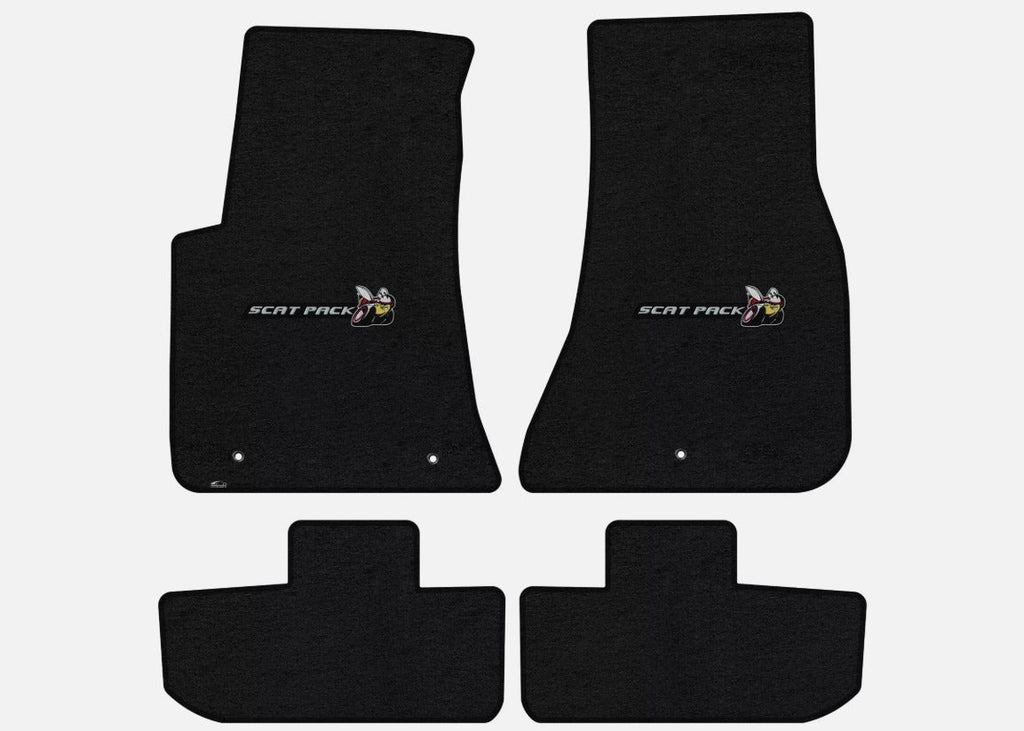 For All Dodge Challenger Scatpack Carpet Car Floor Mats Custom fit for Dodge Challenger Scatpack Model Carpet Liner