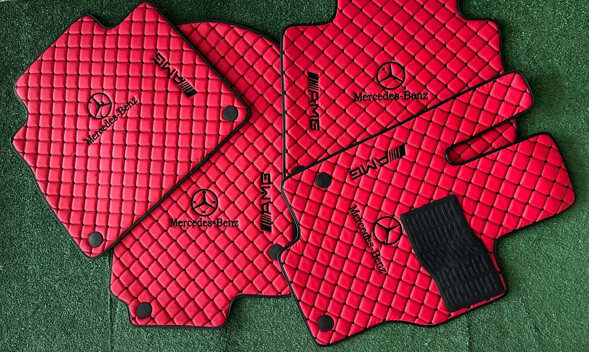 For Mercedes Benz Leather Floor Mats Made To Measure Mats for all Model