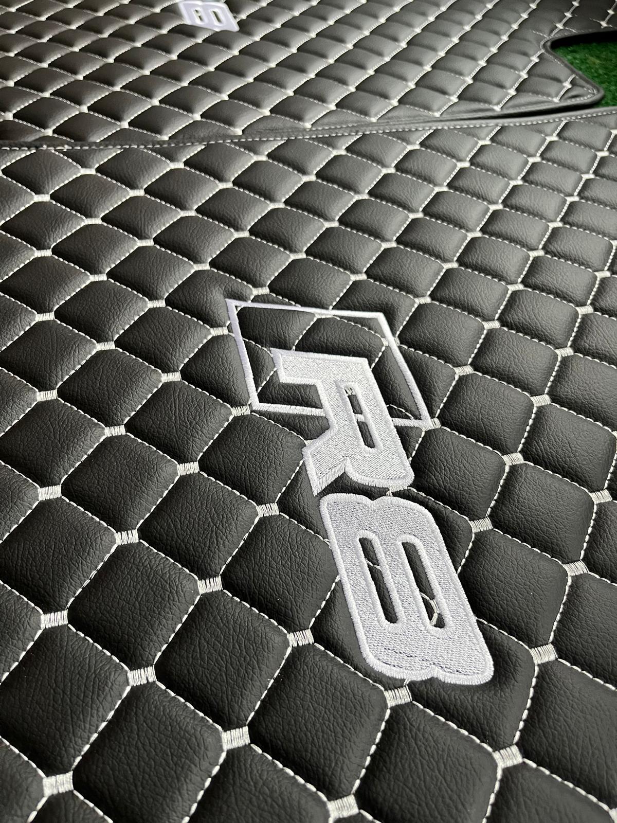 Audi R8 Leather Car Floor Mat, Audi R8 Waterproof Custom Car Mat