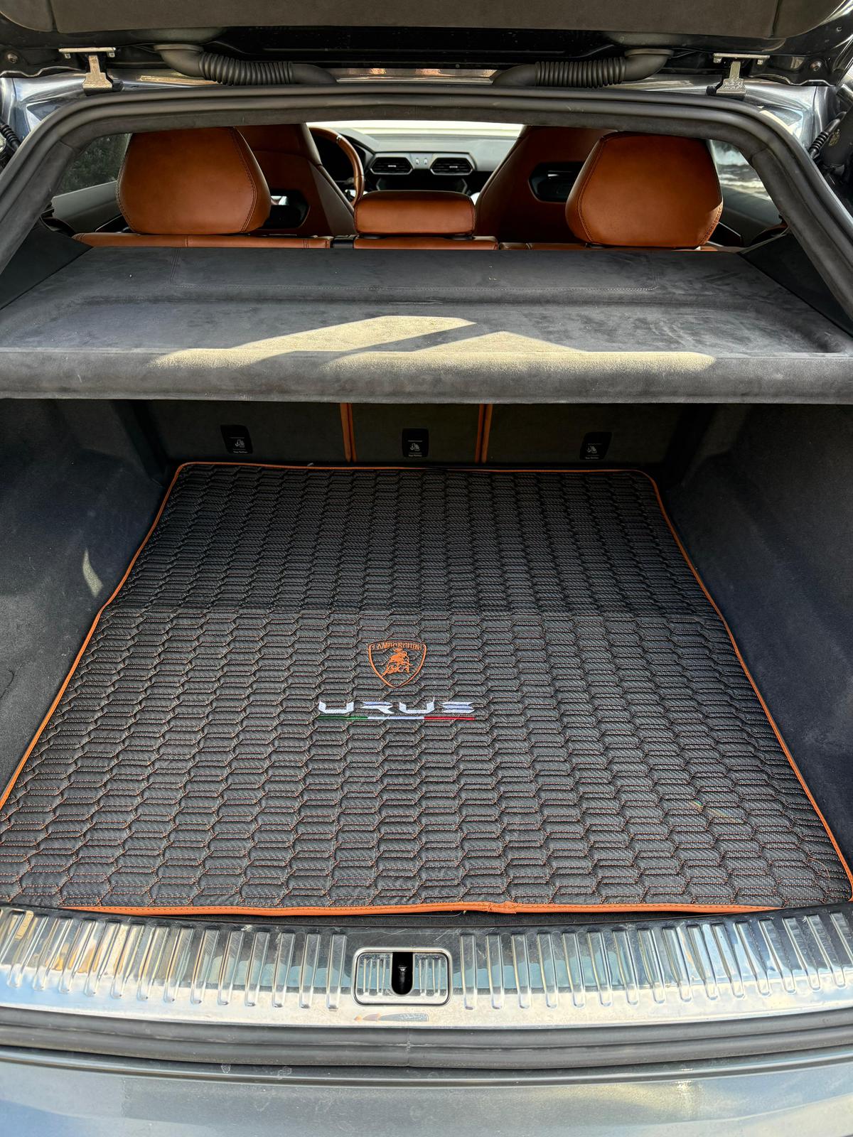Lamborghini URUS Trunk Mat, Lamborghini URUS Waterproof Custom Car Mat