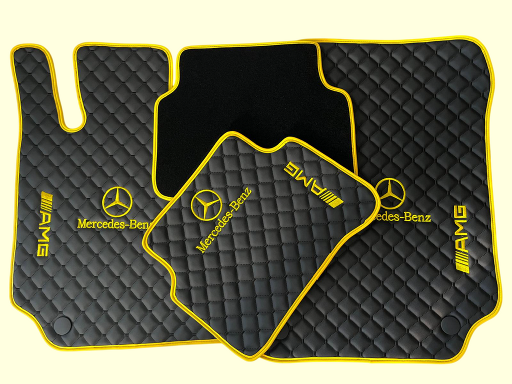 For Mercedes Benz Leather Floor Mats Made To Measure Mats for all Model