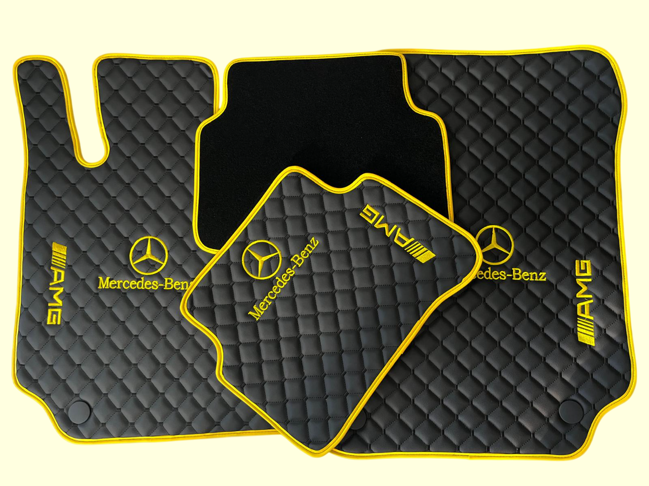 For Mercedes Benz Leather Floor Mats Made To Measure Mats for all Model