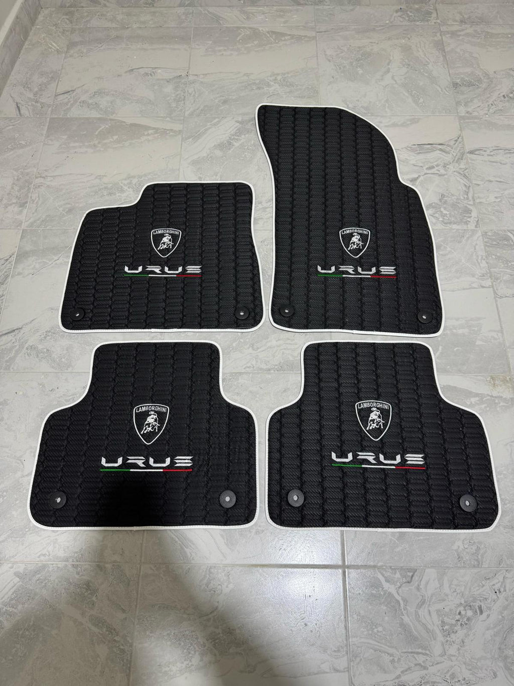 Lamborghini URUS Leather Car Floor Mat, Lamborghini URUS Waterproof Custom Car Mat