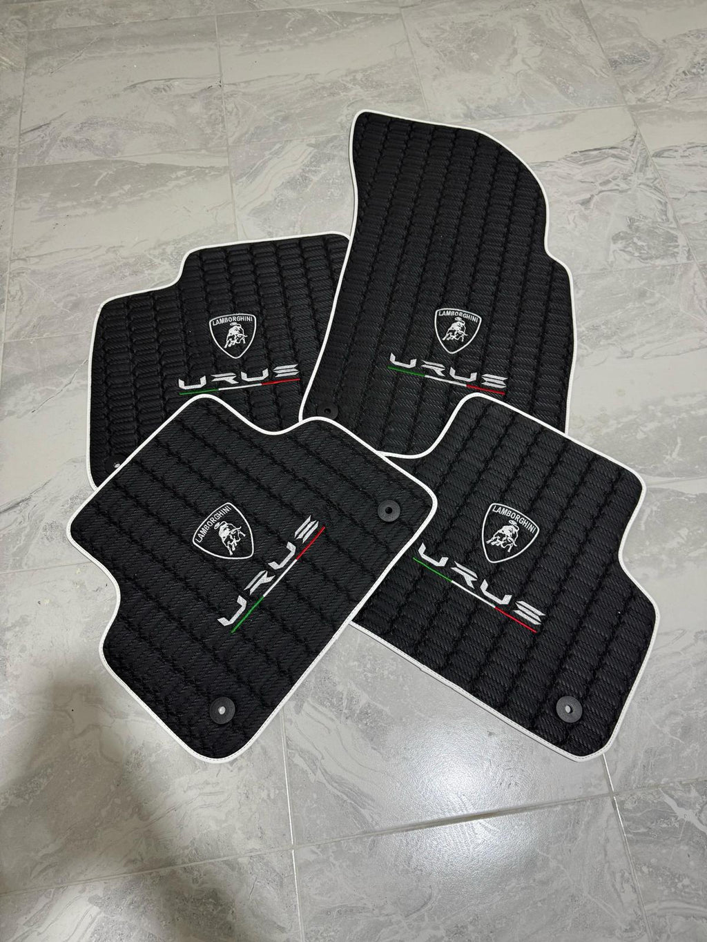 Lamborghini URUS Leather Car Floor Mat, Lamborghini URUS Waterproof Custom Car Mat