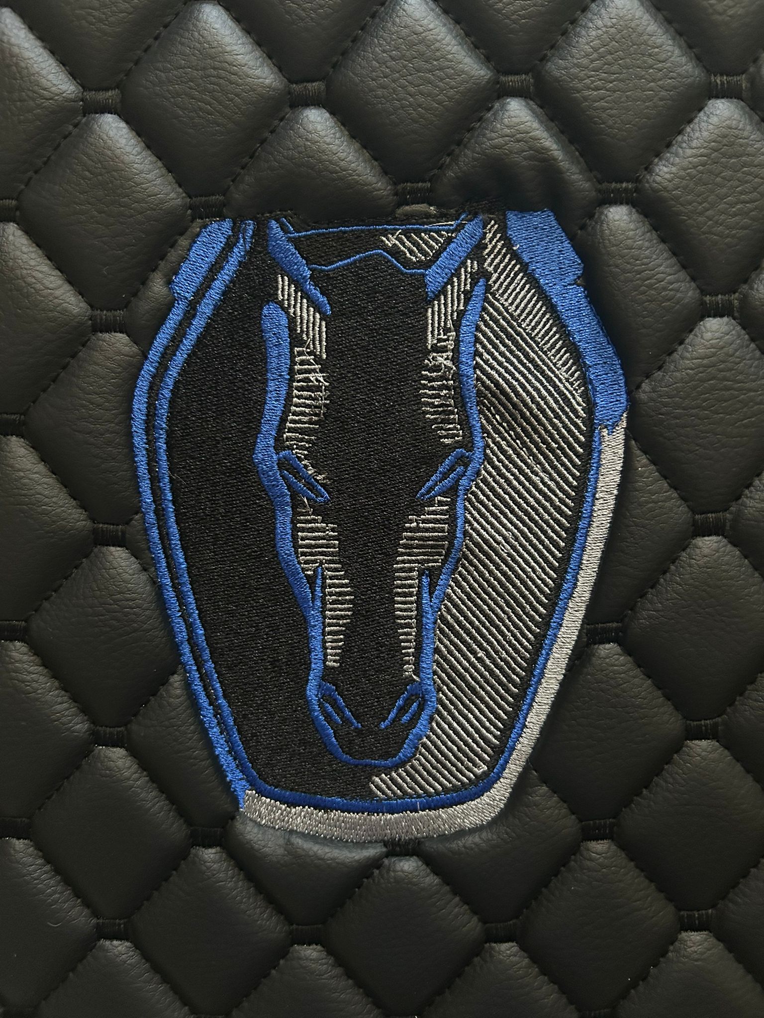 Mustang Dark Horse Leather Floor Mats Custom Waterproof Car Mats for all DarkHorse Series