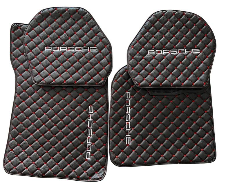 For Porsche 911 Leather Floor Mats Handcrafted Quality
