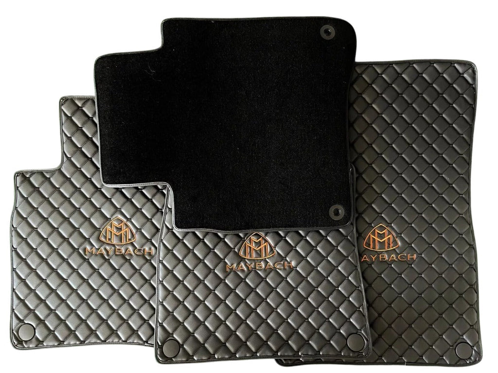 For Maybach S650 Car Floor Mats Custom fit Leather for all Model Waterproof Carpet Liner
